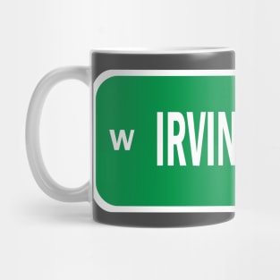 Irving Park Road Sign Mug